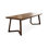 Modern and simple solid wood rectangular dining table