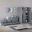 Tayce 4 Piece Bedroom Set (2 Drawer Bedside Chest X2, 4 Drawer Chest, 3 Door Wardrobe)-139368922