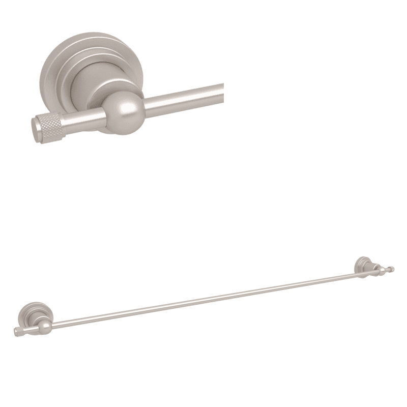 Campo™ 24" Towel Bar, Polished Nickel, 2.08" H x 20.08" L x 2.36" D