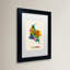 « colombie map », impression encadrée-40185146-22541596