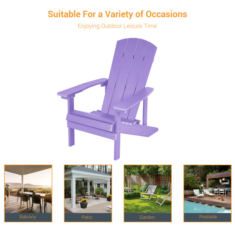 Chaise Adirondack Hips, Mauve