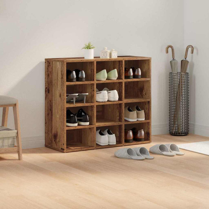 Shoe Cabinet, Old Wood