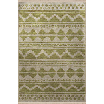 Tapis d'intérieur / extérieur vert Vontae
