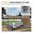 Aoodor Aluminum Pergola with Canopy-86865223-97922608