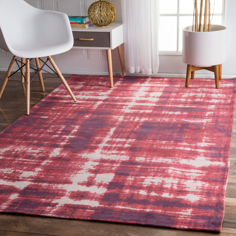 Aldan Abstract Indoor Rug, Rectangle 7'6" x 9'6"