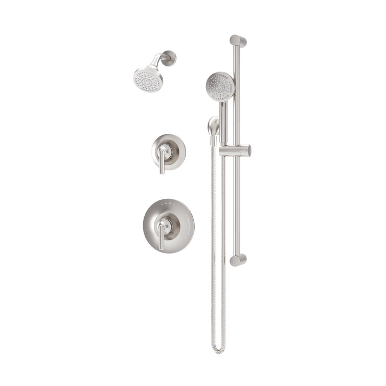 5995STN15TRM Birch HydroMersion Double Handle Shower Trim Kit with Hand Spray