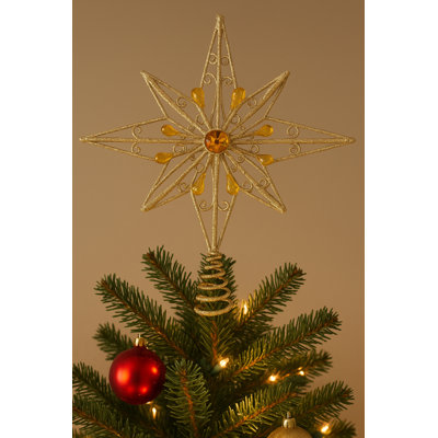 Décoration pour sommet de sapin 16 po