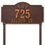 Monogram 2-Line Lawn Address Sign-96377426-96377433