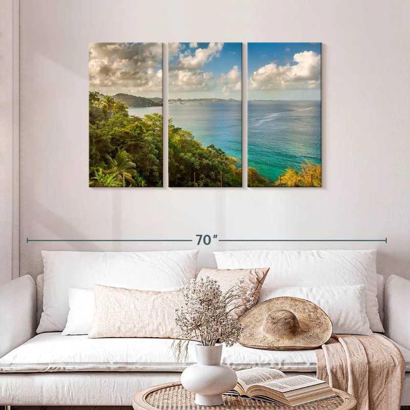 Gillard Grenada Lagoon, 28" H x 45" W