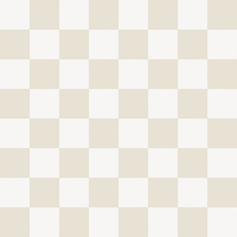 Papier peint adhésif Checkmate, Beige