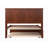 Maud Solid Wood Platform Bed with Footboard & Full Trundle-848237112