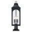 Lampadaire d'extérieur de style crépuscule à aube 3 lumières Yosiel 24 po Traditional-137098838