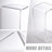 Set Of 2, Acrylic End Table, C-shape Acrylic Side Table Small Simple Side Table Modern Acrylic Coffee Tables For Living Room,bedroom-1054058090