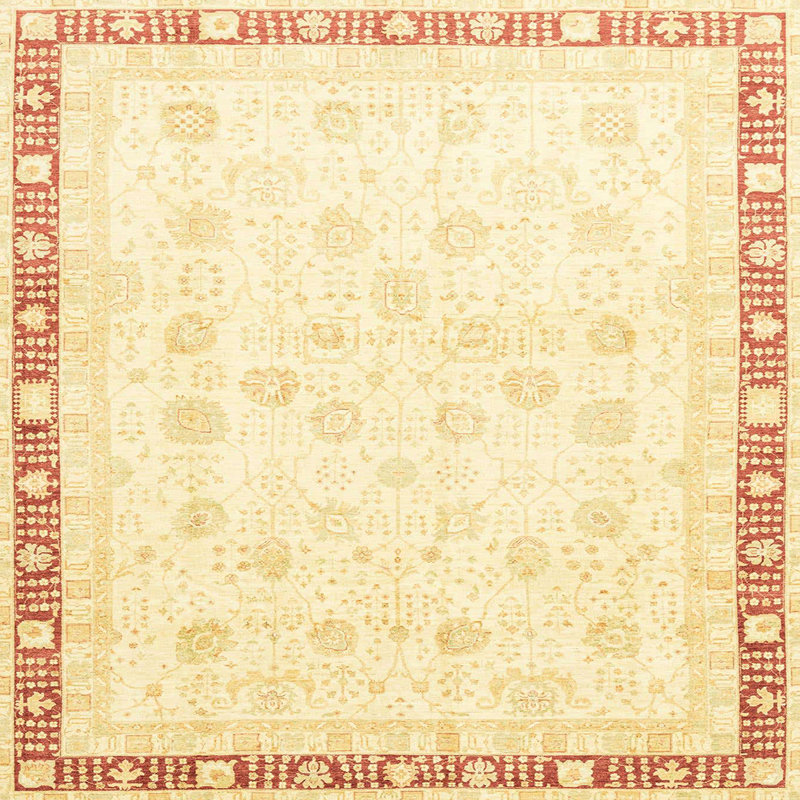 Tapis abstrait moderne 3678, Carré 6 pi