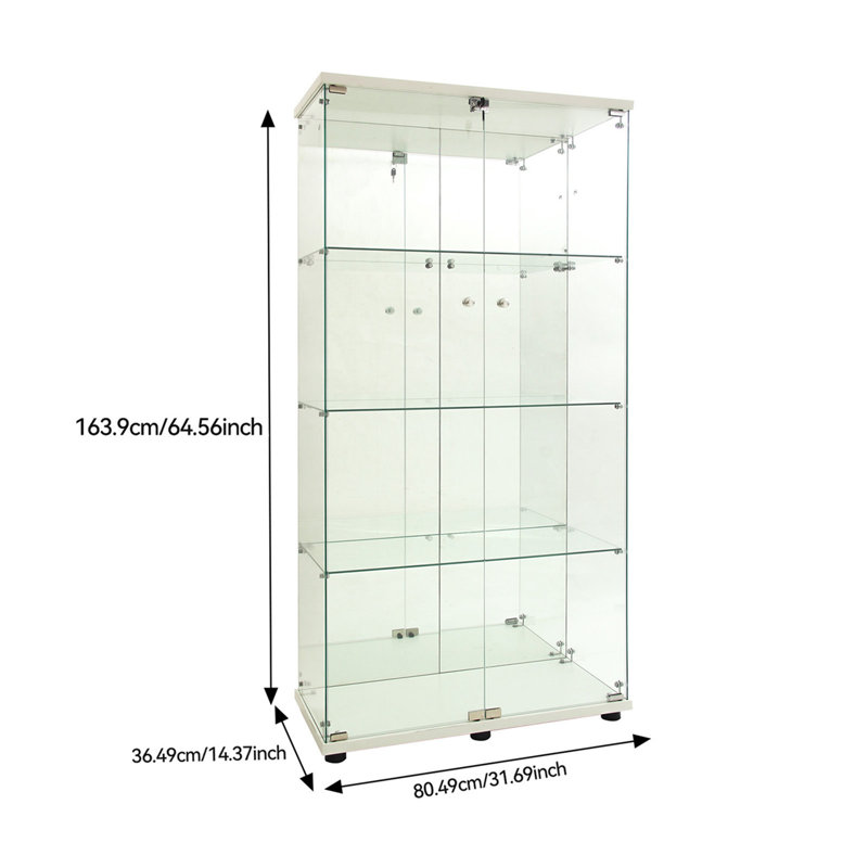 Display Cabinet, White