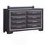 Commode noir G01600-D