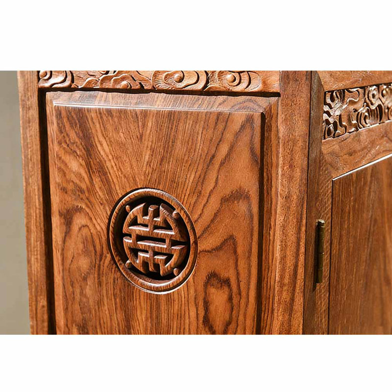 Range-chaussures respirant de style chinois