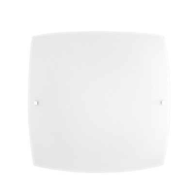 Quale Glass Flush Mount