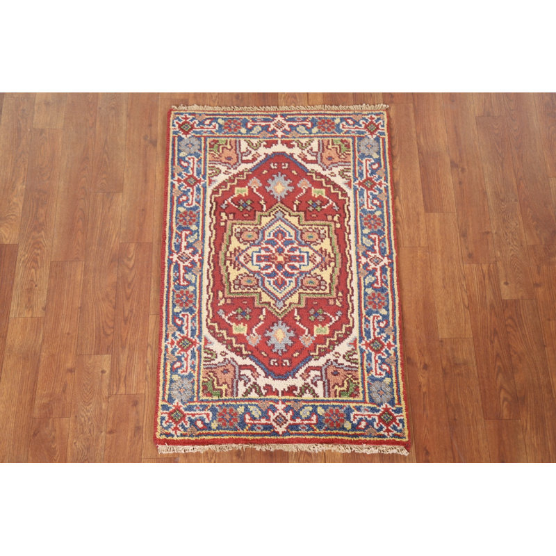 Tapis oriental traditionnel fabriqué à la main 2 x 3