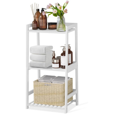 3 Tier Bamboo Bathroom Shelves