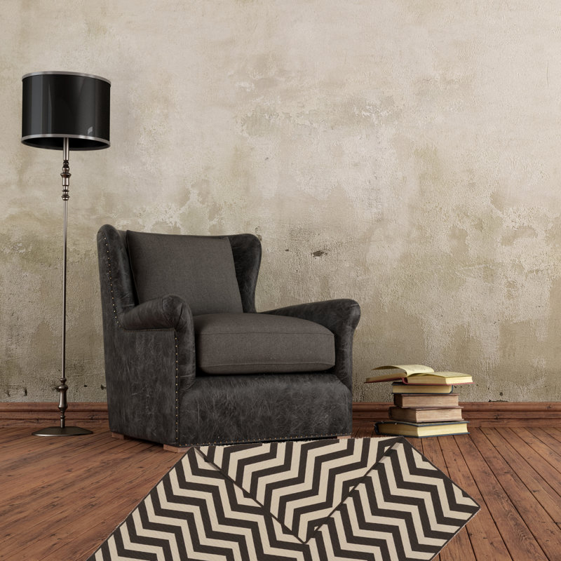 Wool Chevron Indoor Rug