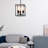 1 - Light Black Unique/Statement Pendant