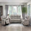 Causeuse inclinable double luxueuse 1pc