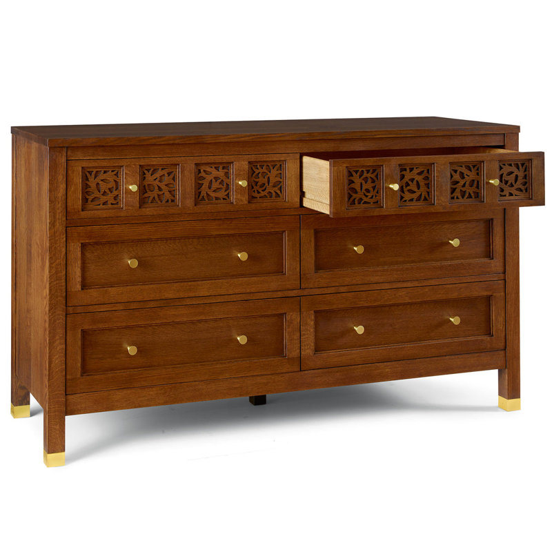 Surrey Hills 6 - Drawer Solid Wood Dresser