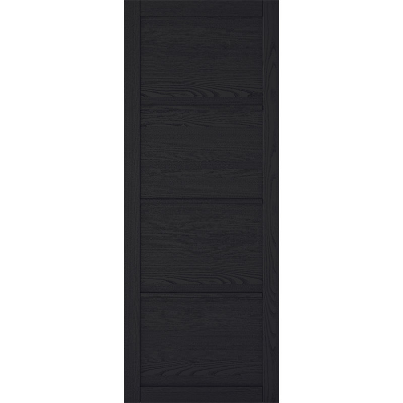 Soho 4P Charcoal Black Internal Door, 1981mm H x 838mm W x 35mm D