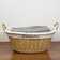 Wicker Laundry Basket with Handles