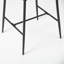 Chelsei Upholstered PU Leather Bar Stool for Kitchen Bistro Pub Armless Modern Bar Chair with Metal Base-54301019-54381259