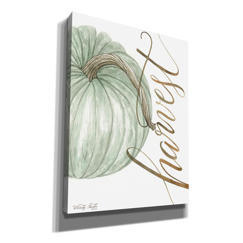 «Bosse Harvest Pumpkin» par Cindy Jacobs, H 16 po x l 12 po x P 0,75 po