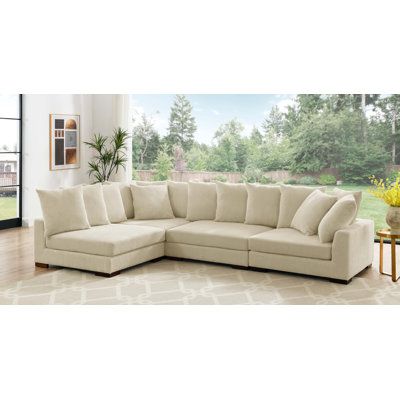 Aurick Corduroy Sectional Reversible