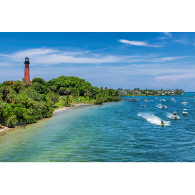 " Jupiter Florida Inlet Lighthouse " by Lucky