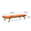 Chaise longue inclinable avec coussins 78,75 po Brayhan-49026225-114951801