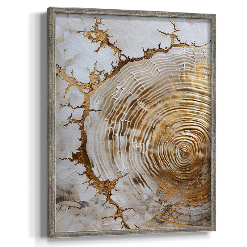 ABSTRACT Series CXXIX Framed Print - Solid Wood, 11" H x 9" W