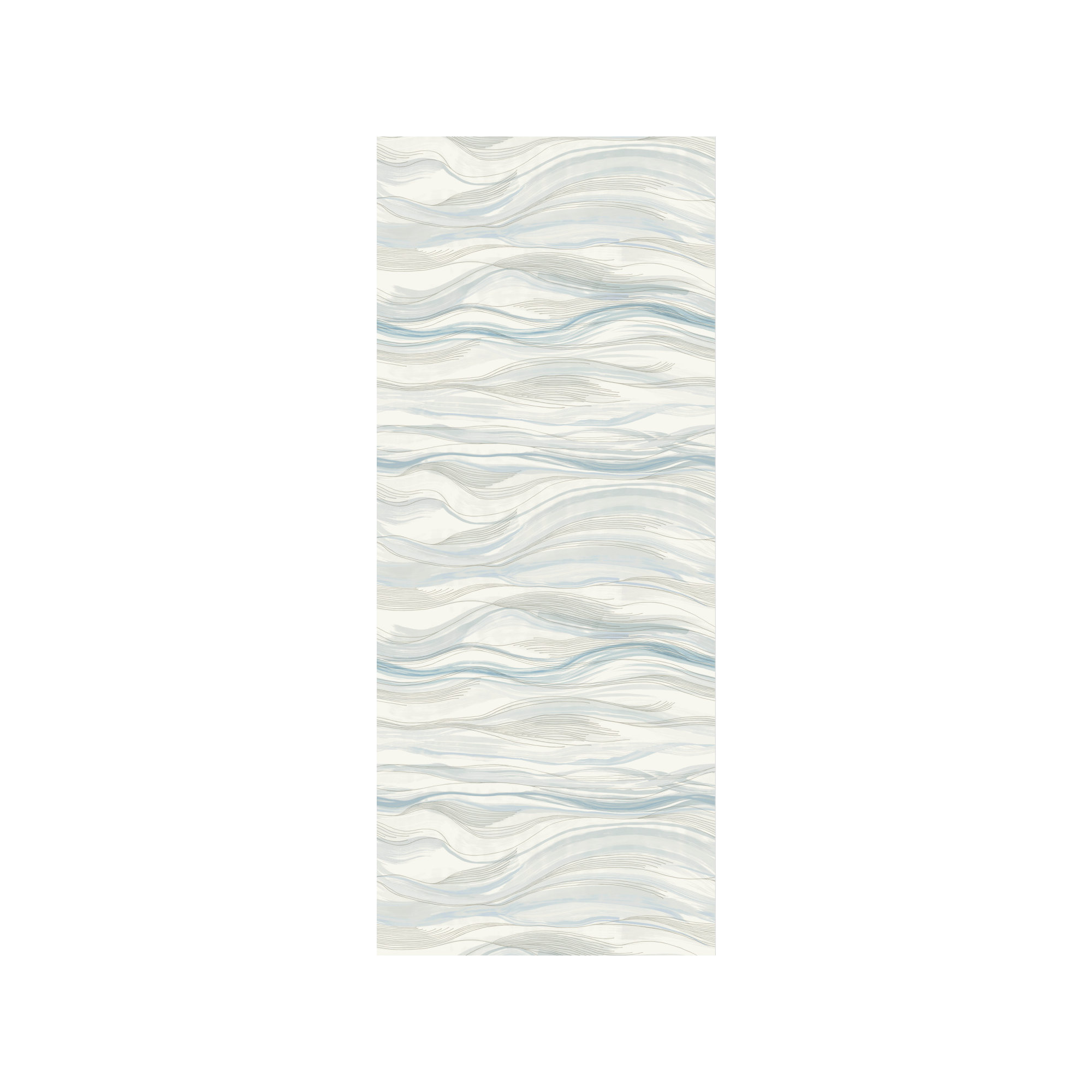 Almira Abstract Wallpaper, Blue