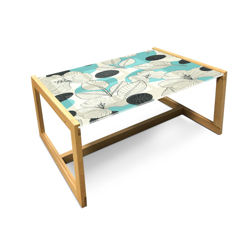Table basse East Urban Home, H 15,75 po x L 35,83 po x l 24,4 po