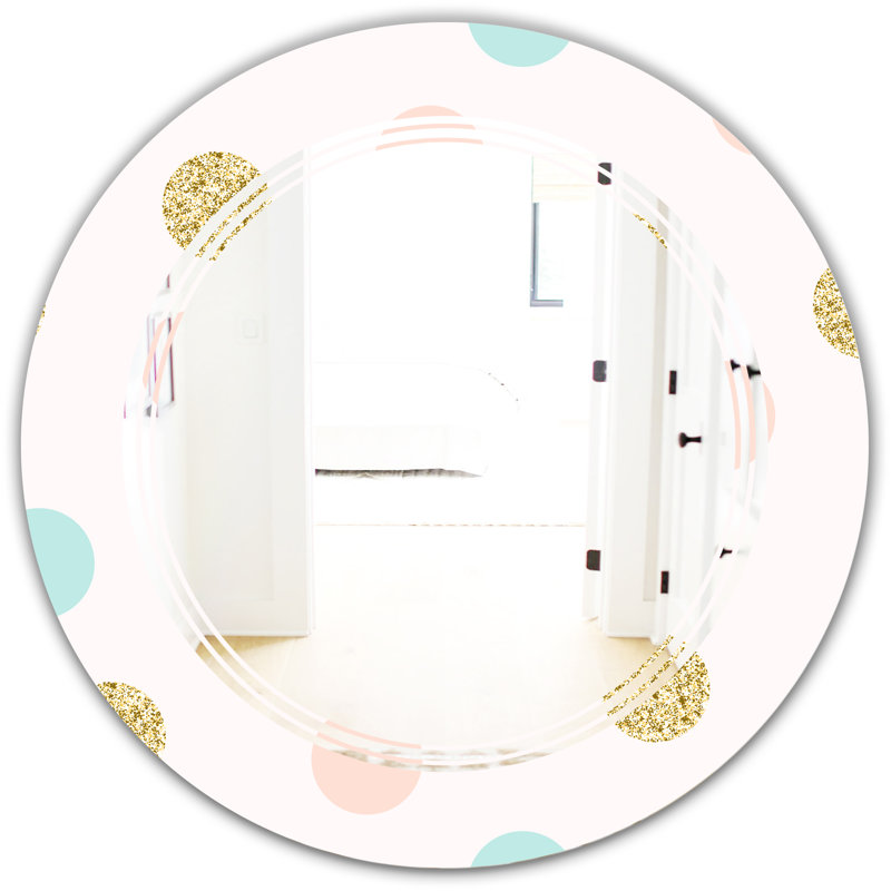 Miroir mural Chic Design III, H 24 po x l 24 po