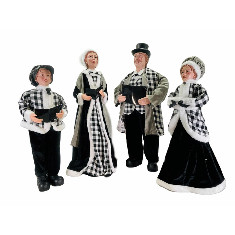 Ensemble 4 pièces de famille Carolers