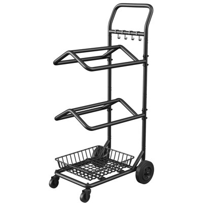 Support à selle, support à selle à 2 niveaux pour selles anglaises et occidentales avec roues verrouillables, organisateur de support à cheval mobile pour l'écurie et l'espace de rangement