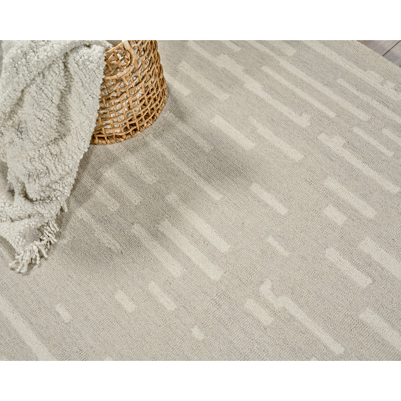 Carmel Handmade Geometric Area Rug, Rectangle 6' x 9'