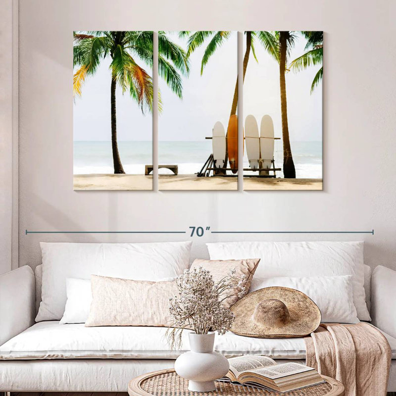 Senne Surfing Haven, 32" H x 50" W
