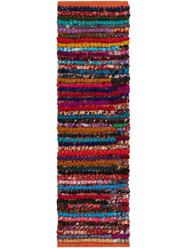 Tapis de couloir en coton Munford, Chemin de table 1 pi 2 po x 5 pi 1 po