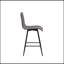 Tabouret de comptoir pivotant en similicuir