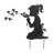 Weather Resistant Metal People Garden Stake
