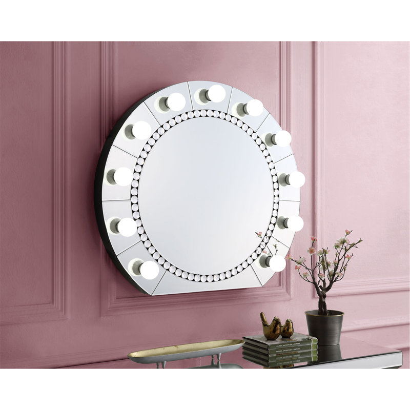 Décoration murale en miroir exquise avec étincelle durable et utilisation polyvalente