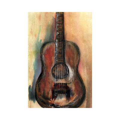 Retro Music by Marco Gonzalez - Painting on Canvas