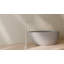 Robinet de baignoire autoportant 38,68 po avec douche à main Badeloft AT-05-PC en chrome poli-106360062