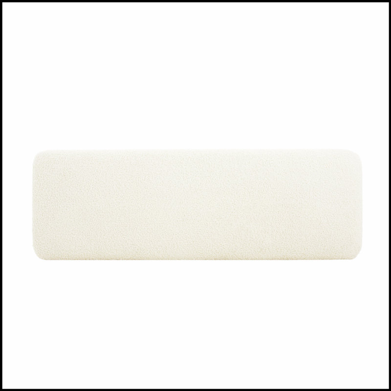 Repose-pieds confortable avec un revêtement durable et un design élégant, parfait pour les salons et la décoration intérieure.